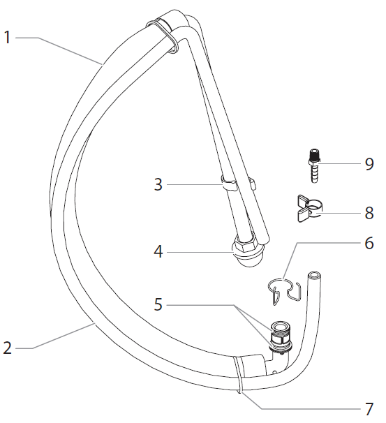 Impact 340 Suction Set Assembly Parts